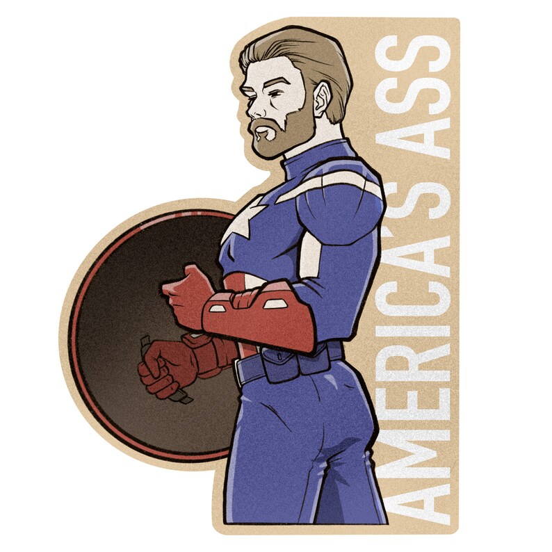 America/'s Ass Sticker