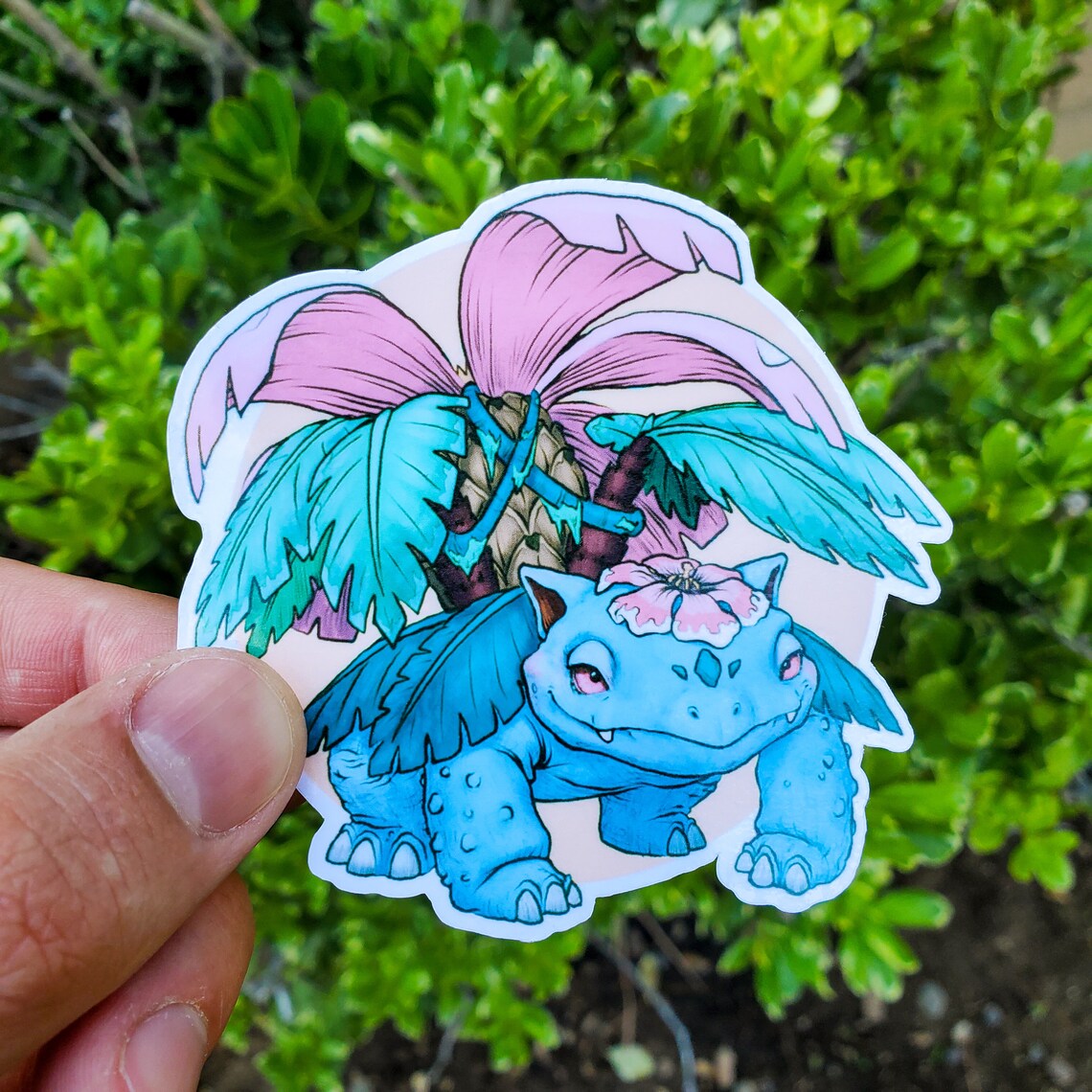 Mega Venusaur Sticker - Etsy