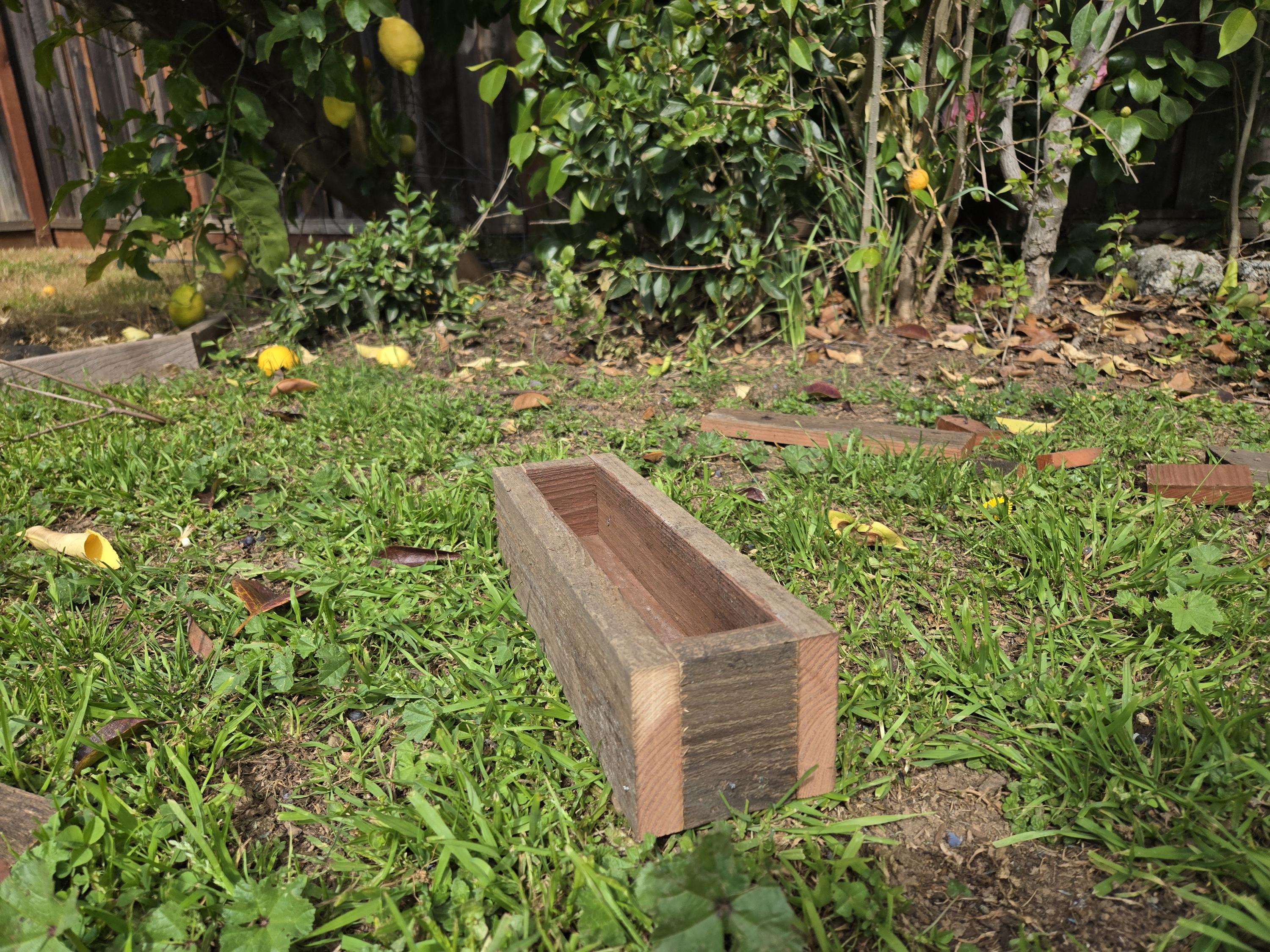 Repurposed Rustic Wood Box, Small Planter Box, Cedar Box,farmhouse - Etsy