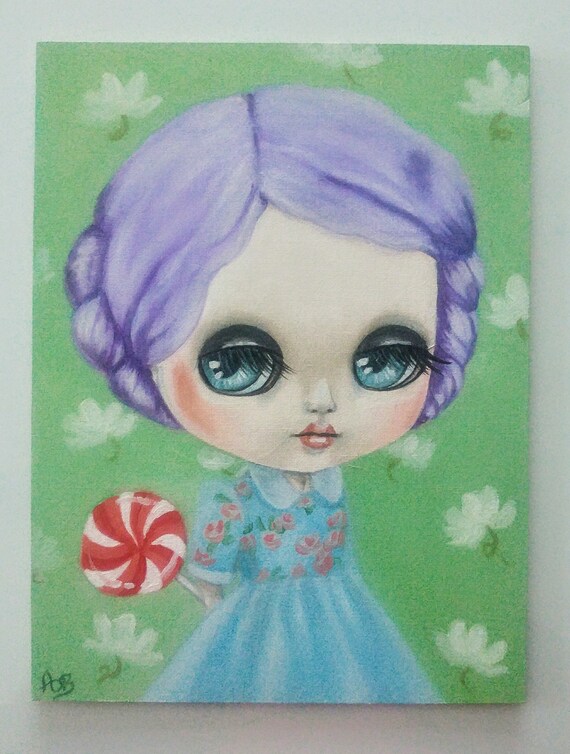 blythe doll painting