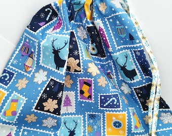 Bolsa de almacenamiento grande, bolsa de mano, bolsa para ropa o juguetes, bolsa para peluches, bolsa de regalo de Navidad