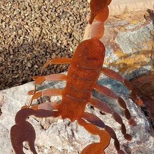 Scorpion Metal Yard Art  AN13