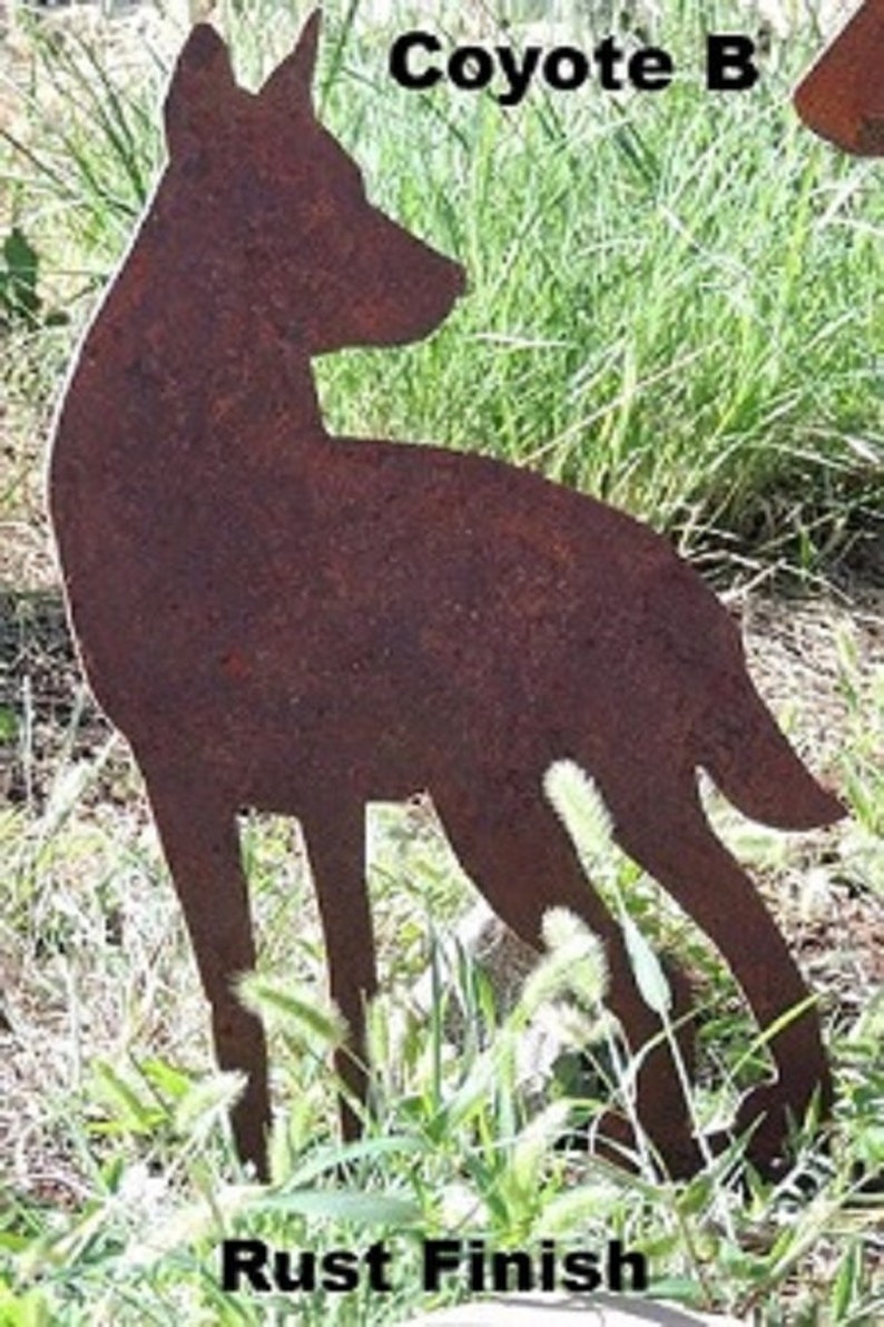 Coyote Yard Art YA17B1 Etsy