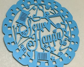 Sew Happy Sign