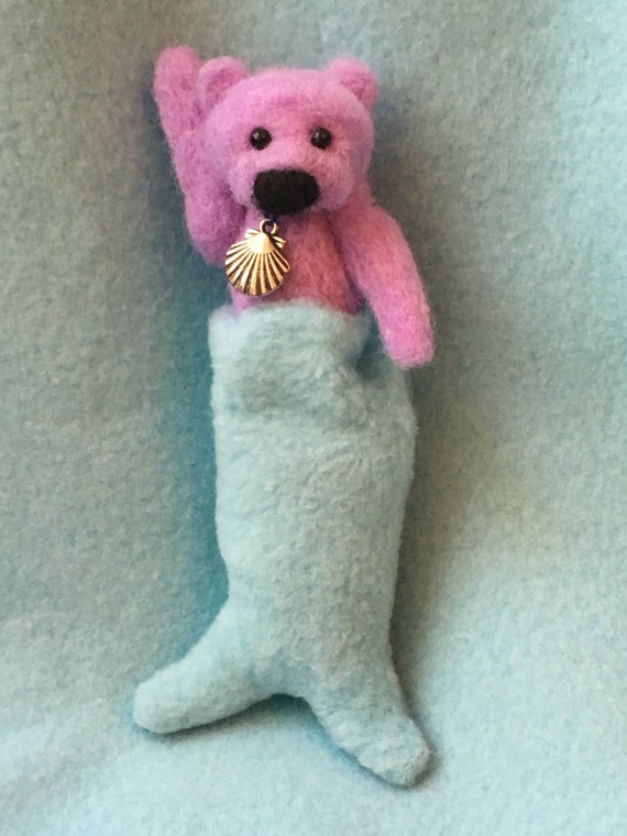 mermaid teddy bear