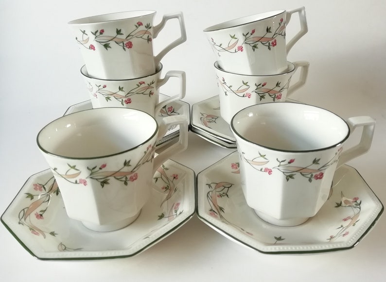 Cadeau Raffiné Tasse à Thé En Porcelaine Anglaise Avec Soucoupe Et