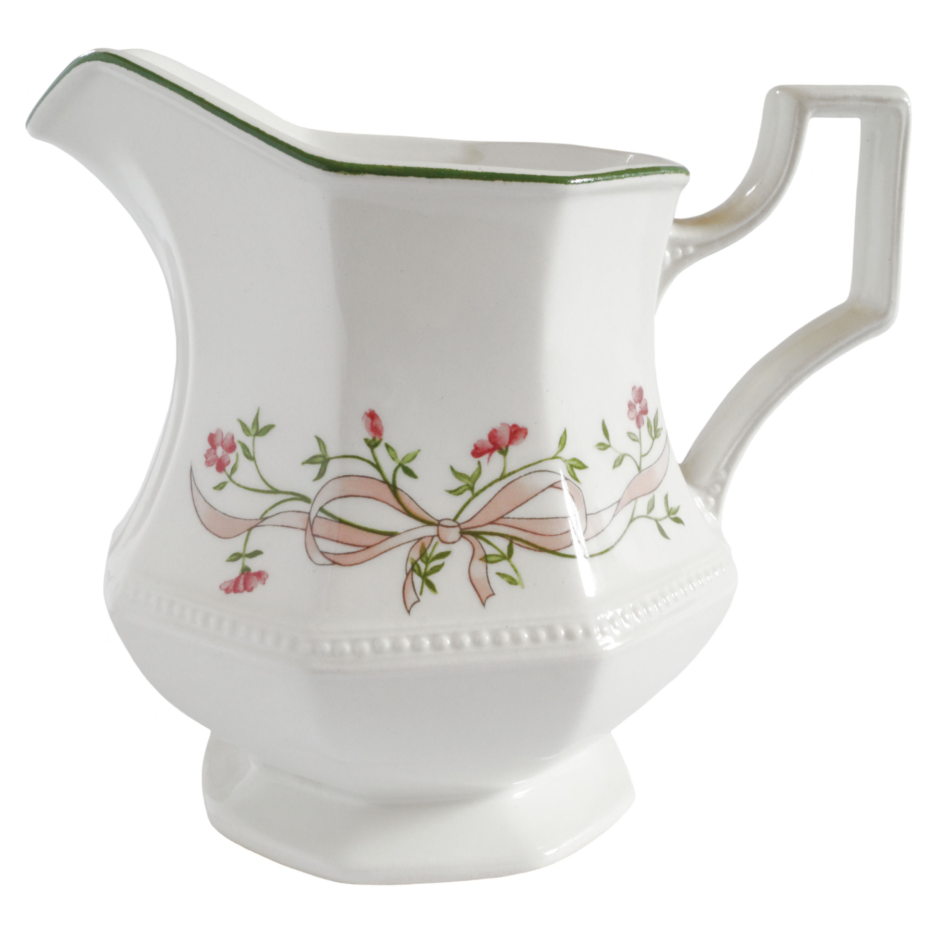 Eternal Beau Milk Jug and Sugar Bowl Johnson Brothers Creamer and Sugar