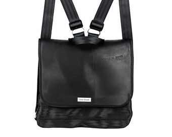 Louis | Recycled Inntertube Tyre Billboard Backpack Bag