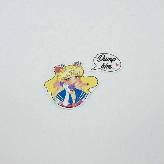 Sailor Moon Girl Talk Dump Him Original Art 90s Anime Sticker - Etsy New Zealand Sailor Moon Girl Talk Dump Him Original Art 90s Anime Sticker - Etsy New Zealand