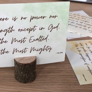 Scritti Bahá'í stampabili - Affermazioni quotidiane con arte minimalista - 19 citazioni dagli scritti per il calendario Badi - Regalo Bahá'í