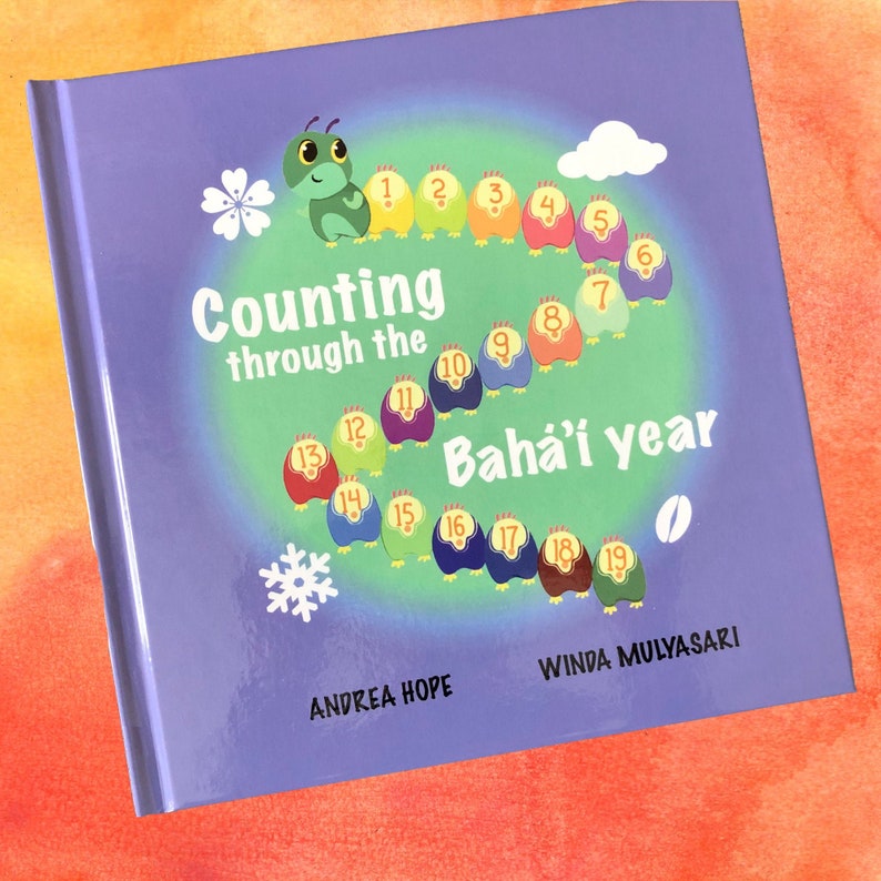Badi calendar childrens book Counting through the Bahai Etsy