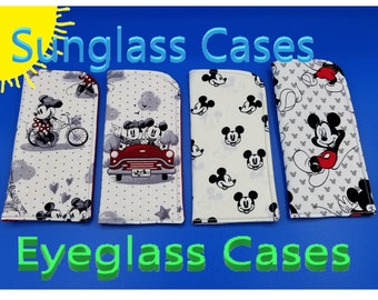 Eyeglass/Sunglass Case, Character motif, Lined/Padded, Adults, Teens, Kids -glasses not included-