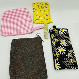 Zippered Pouch, Multiple Styles, Great for Adults, Teens, Kids.