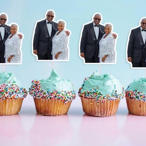 Photo Cupcake Toppers, Full Body Cupcake Toppers, Face Cupcake Toppers, Custom Photo Cupcake Toppers, 12 Toppers In A Set