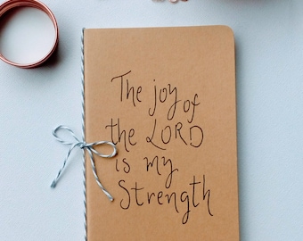 Notebook- Journal- Prayer Journal- Book