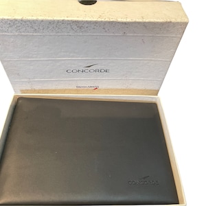 British Airways Concorde Leder Fotoalbum Rar