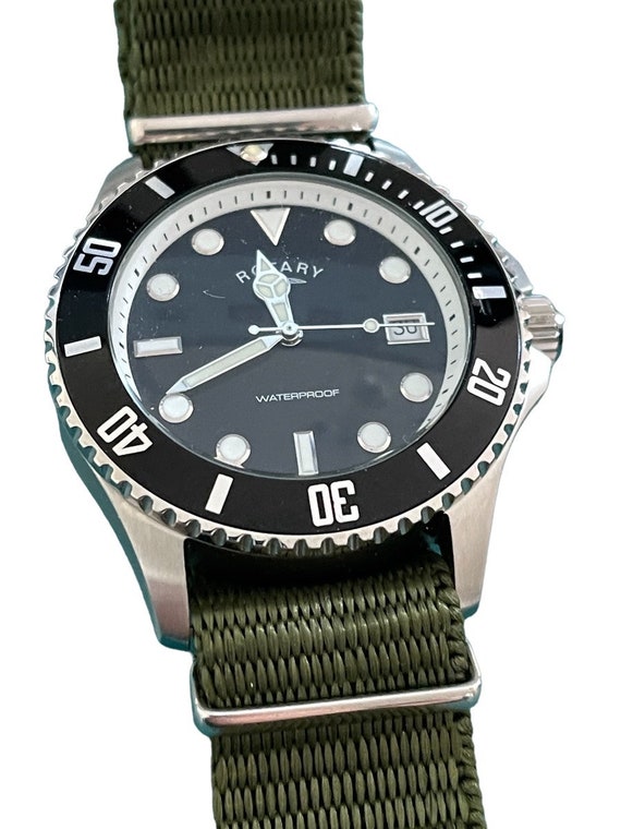Rotary dive watch sale