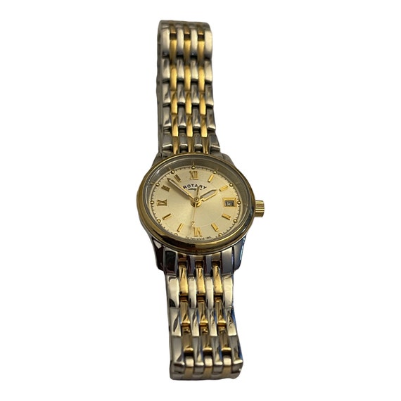 Rotary Ladies Quarts Watch stainless steel gold p… - image 5