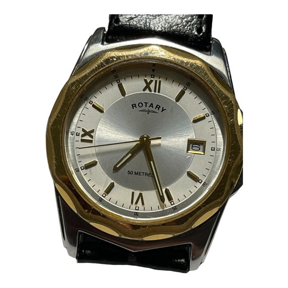 Rotary Quartz mens dress watch watch resistant 50m Gem