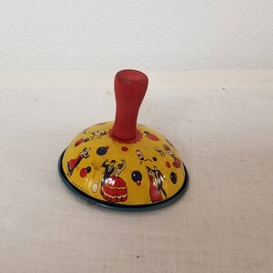Antique New Year&#39;s Eve Tin Noise maker, collectible tin toy, vintage rattle, new years eve collector, metal rattle, old tin toy,