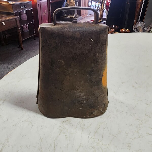 Vintage Big Rusted Cow Bell