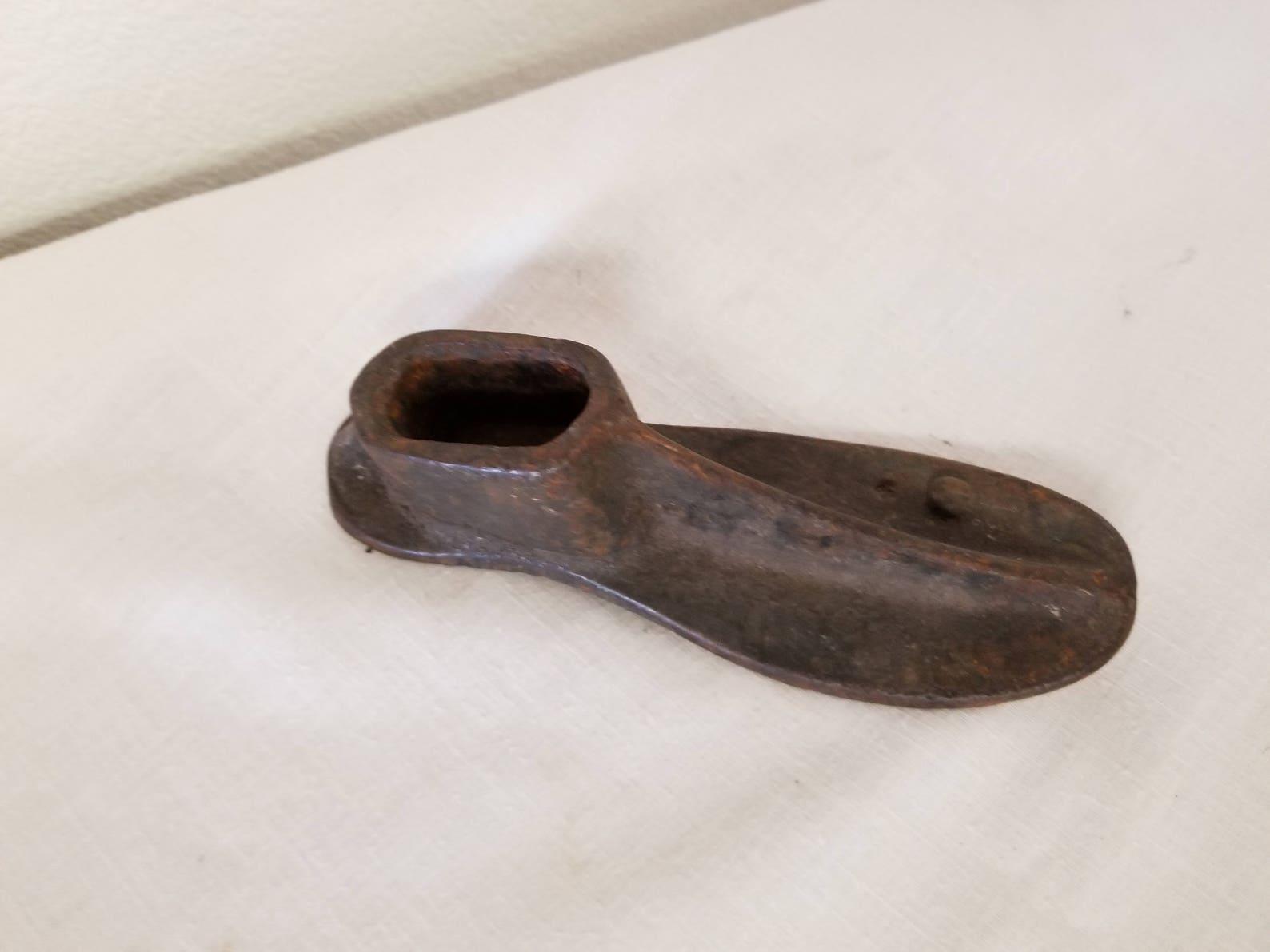 Antique Cobbler Cast Iron Shoe Mold Etsy