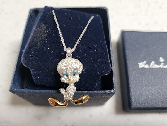 Swarovski tweety bird necklace deals