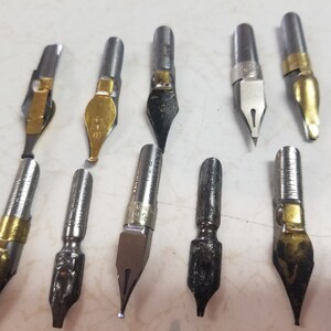 Vintage Ink Pen Nibs for calligraphy