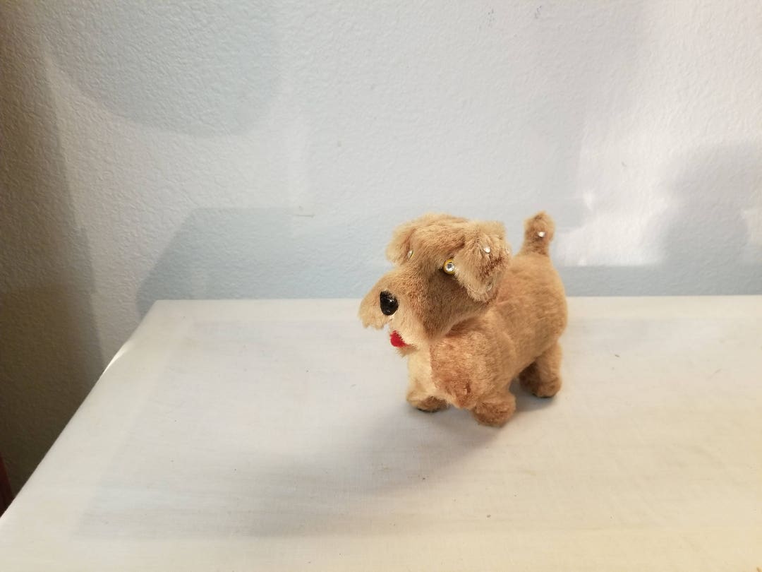 Antique Wind up Walking Toy Dog Etsy