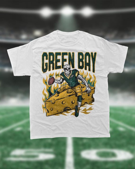 限定お買い得商品 Bay Green Football Skeleton Shirt, Packers Shirt, Mascot ウォームアップウェア