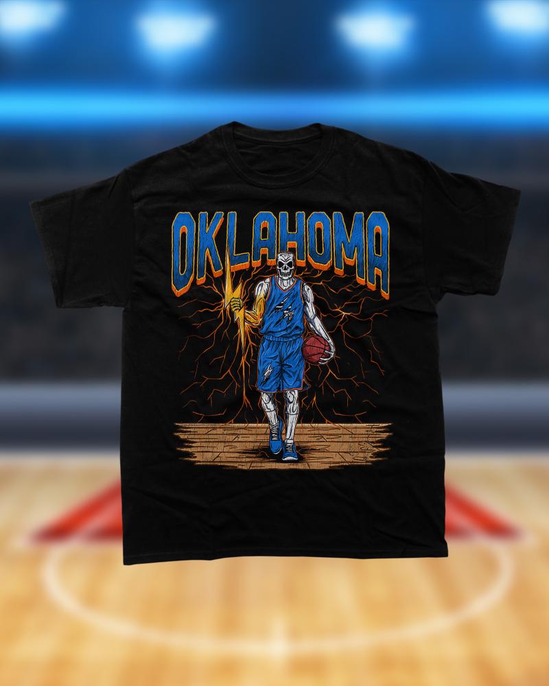 Oklahoma City Basketball - OKC Thunders - Graphic Tees