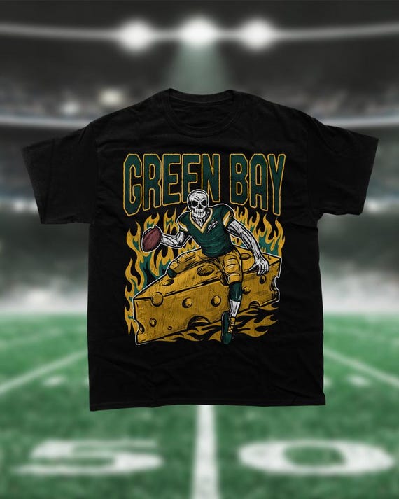 Vintage Green Bay Packers T-shirt (L) - Etsy