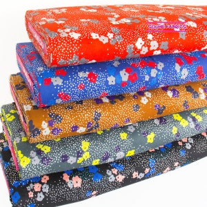 Japanese Double Gauze Cotton Fabric Echino By Etsuko furuya Floret-50CM