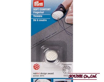 Prym Plastic Dedal ergonómico con alta comodidad de uso