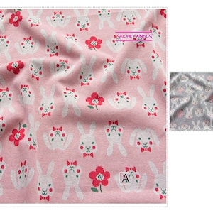 Knit Fabric Cotton Fabric for children Rabbit-50CM