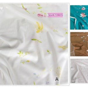Nani Iro Japanischer Stoff Baumwolle Seidenstoff Neuer Morgen I -50 CM