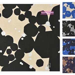 Japanese Cotton Linen Canvas Fabric Echino By Etsuko furuya POOL -50CM