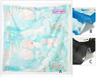 Nani Iro Japanese Organic Double Gauze Cotton Fabric Komorebi -50CM