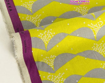 Japanese Cotton Linen Canvas Fabric Echino By Etsuko furuya tsubomi by-50CM