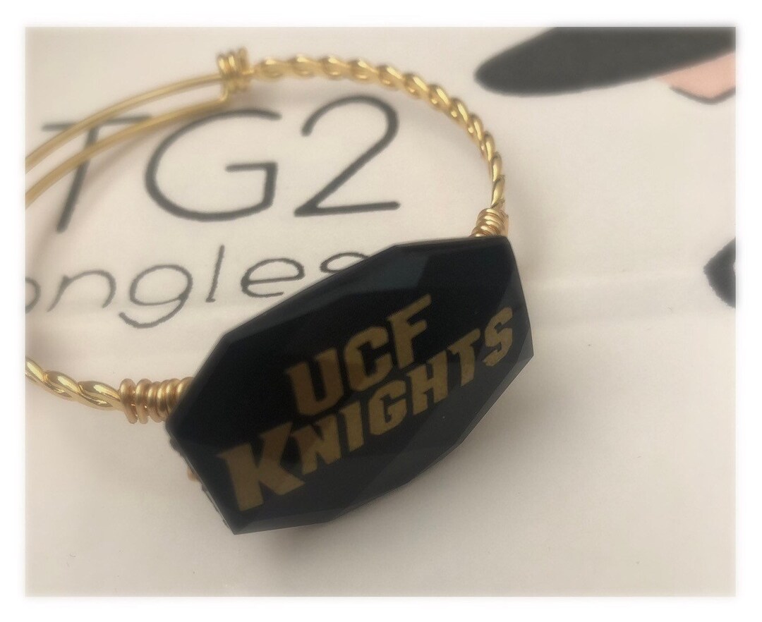 UCF Knights Bracelets. University of Central Florida Bracelets Set