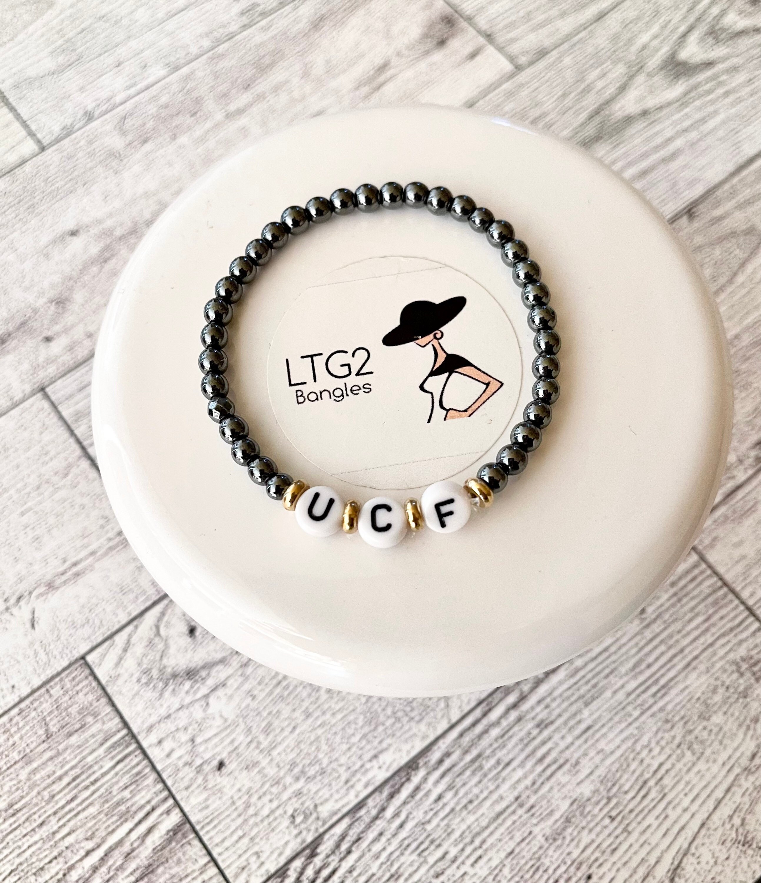 UCF Knights Bangles. University of Central Florida UCF, UCF Bracelet