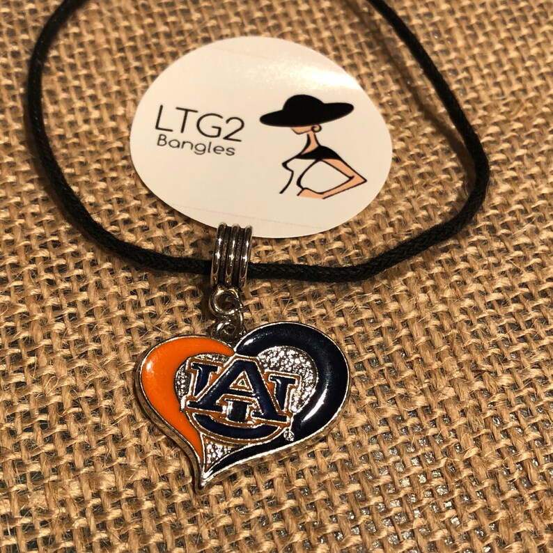 Charms are 1 approx. Auburn University College Necklace Auburn Necklace