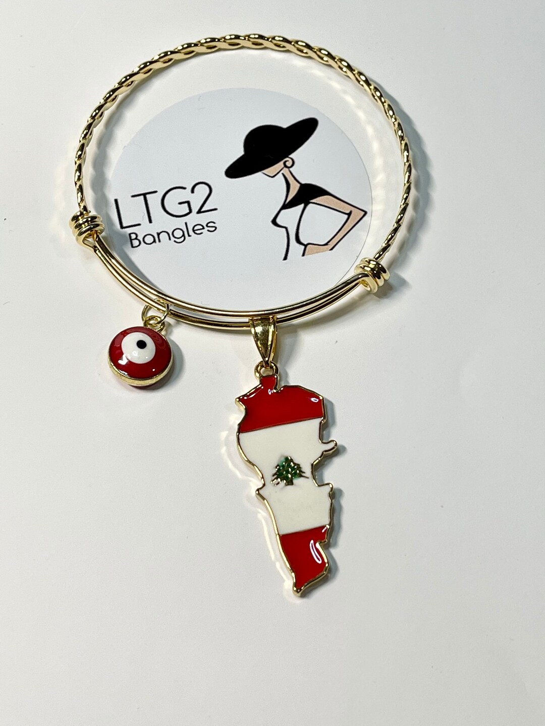 Lebanon Jewelry. Lebanese Map Jewelry. Lebanese Map Necklace. Lebanese