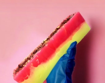 Barra de yoni con mezcla de frutas / Limpiador de higiene femenina