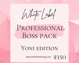 Kit de inicio para el cuidado de la yoni: aceite, exfoliante, vapor y barras para la yoni