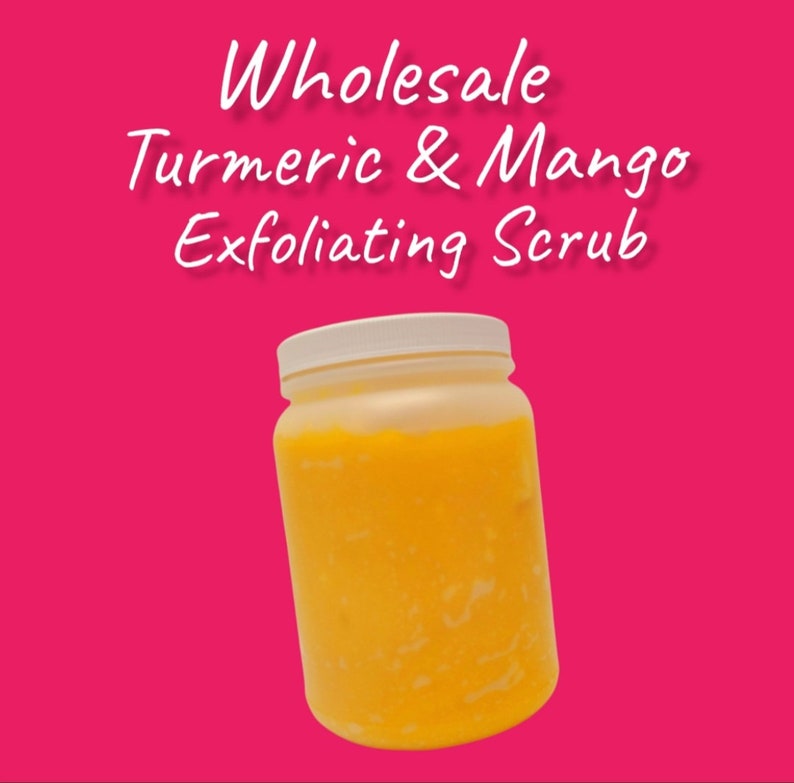 Wholesale Turmeric  Mango Scrub|Yoni Scrub|Yoni Exfoliator|Dark