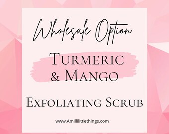 Exfoliante de cúrcuma y mango/eliminador de manchas oscuras, Yoni Care