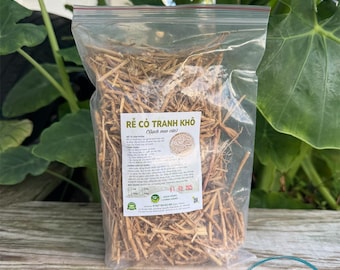 Organic Dried Cogon Root - Vietnamese Re Co Tranh - 100g