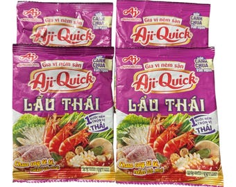 Aji-Quick Thai Hotpot Complete Seasoning - 4 x 50g Package