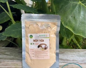Bot Toi - Bột Tỏi - 100% Organic Pure Garlic Powder Vietnamese Cooking Spices 100g
